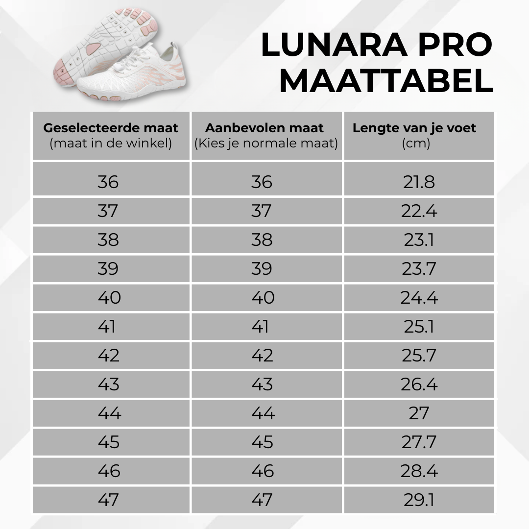 Lunara Pro™ - Gezonde en Antislip Barefoot Schoenen (Koop 1, krijg 1 GRATIS!)