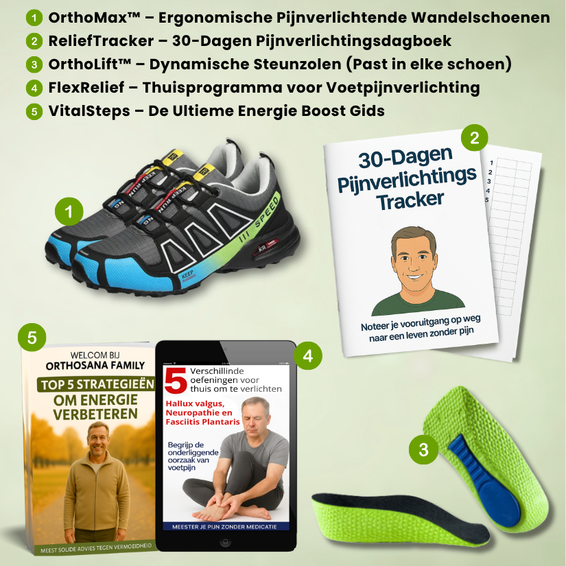 OrthoMax - Ergonomische & Pijnverlichtende Trekking- en Wandelschoenen (Koop 1, krijg 1 GRATIS!)