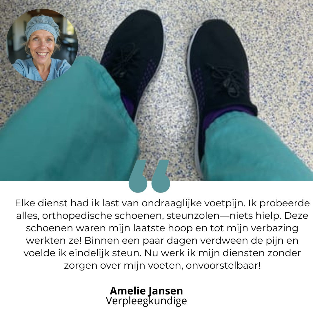PureStride™ – Orthopedische Schoenen tegen Hielspoor