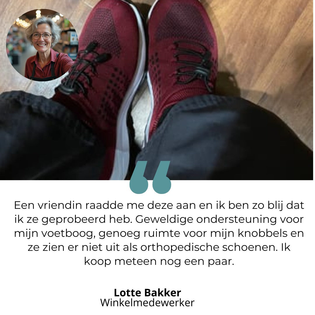 PureStride™ – Orthopedische Schoenen tegen Hielspoor