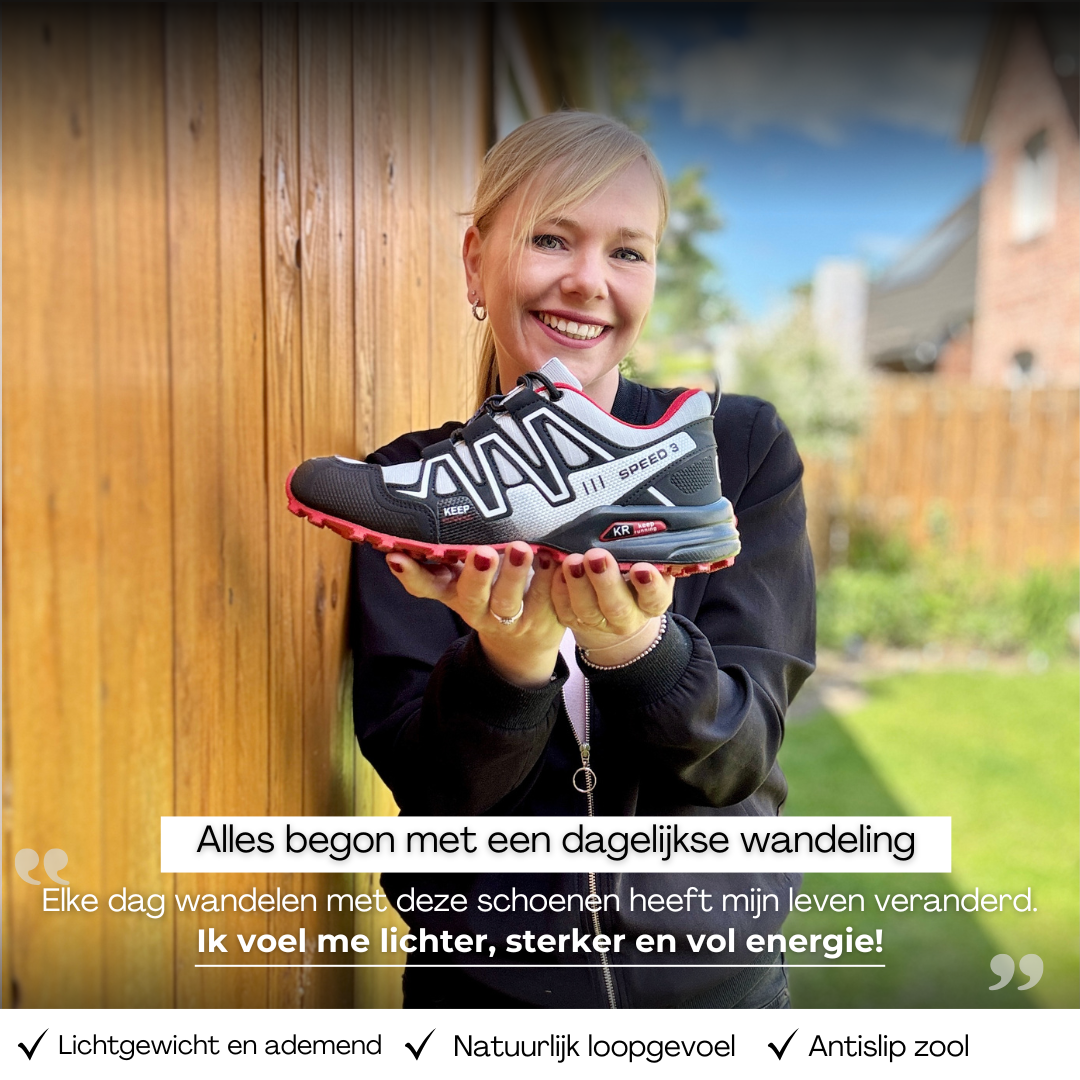 OrthoMax - Ergonomische & Pijnverlichtende Trekking- en Wandelschoenen (Koop 1, krijg 1 GRATIS!)