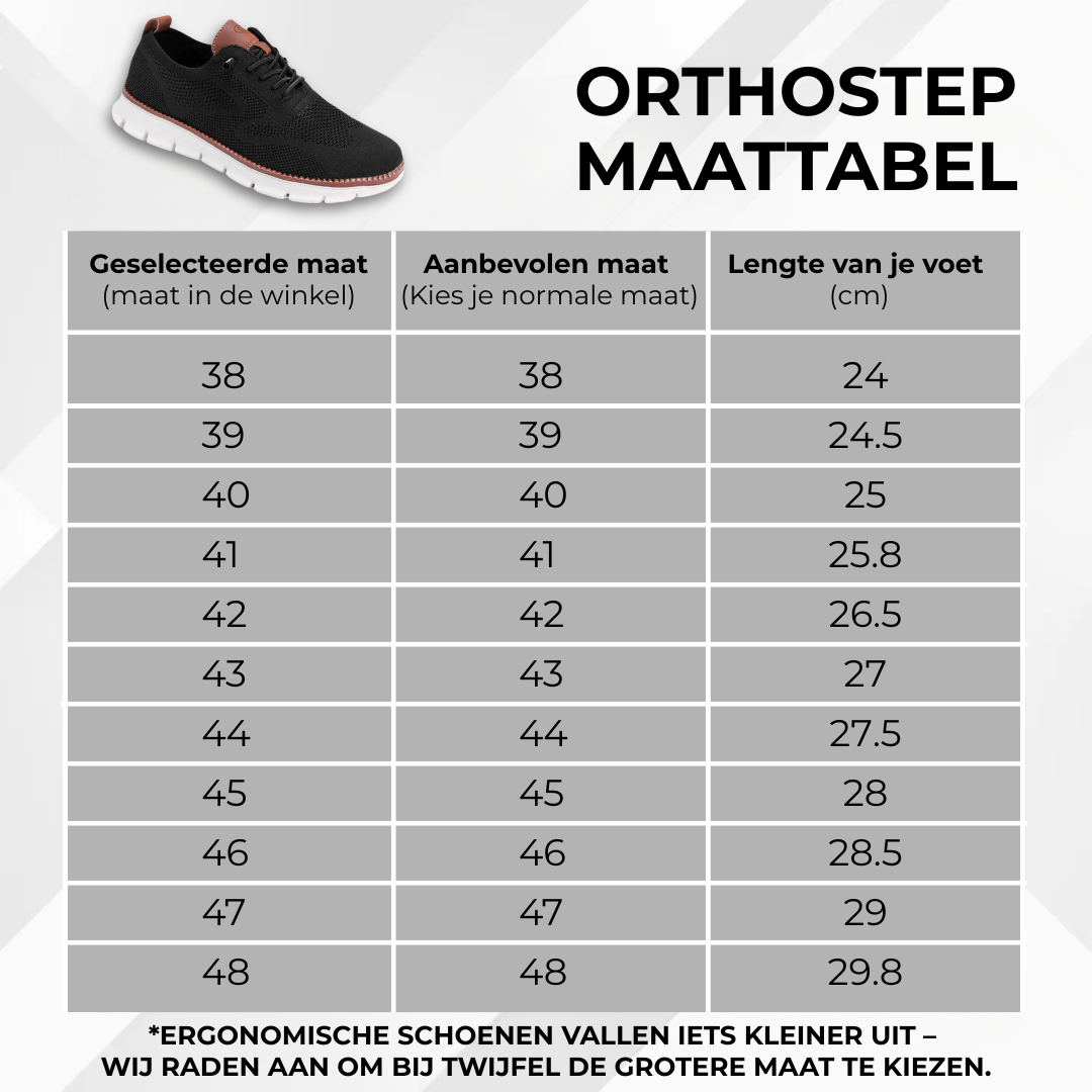 OrthoStep™ – Ultiem Comfortabele & Pijnverlichtende Schoenen (Koop 1, krijg 1 GRATIS!)